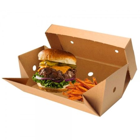 BURGER BOX LARGE PREMIUM  244x122x102mm 1x100